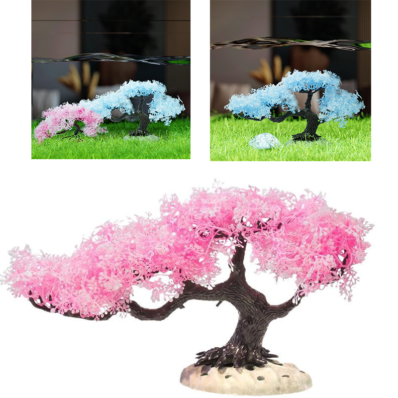Aquarium Planted Tree - New Simulated Tree Aquarium Decoration Fish