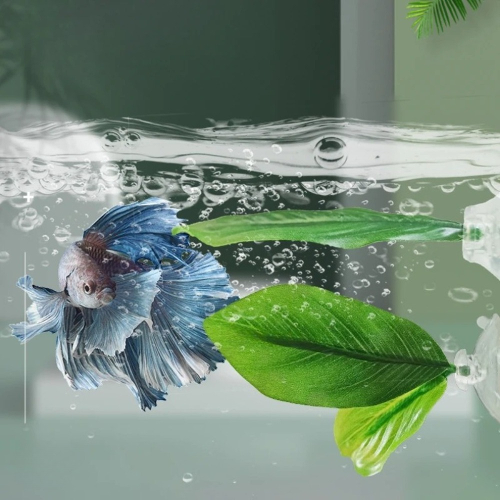 Lotus leaf Betta Fish Hammock  - Aquarium Planted Tree 评论和价格