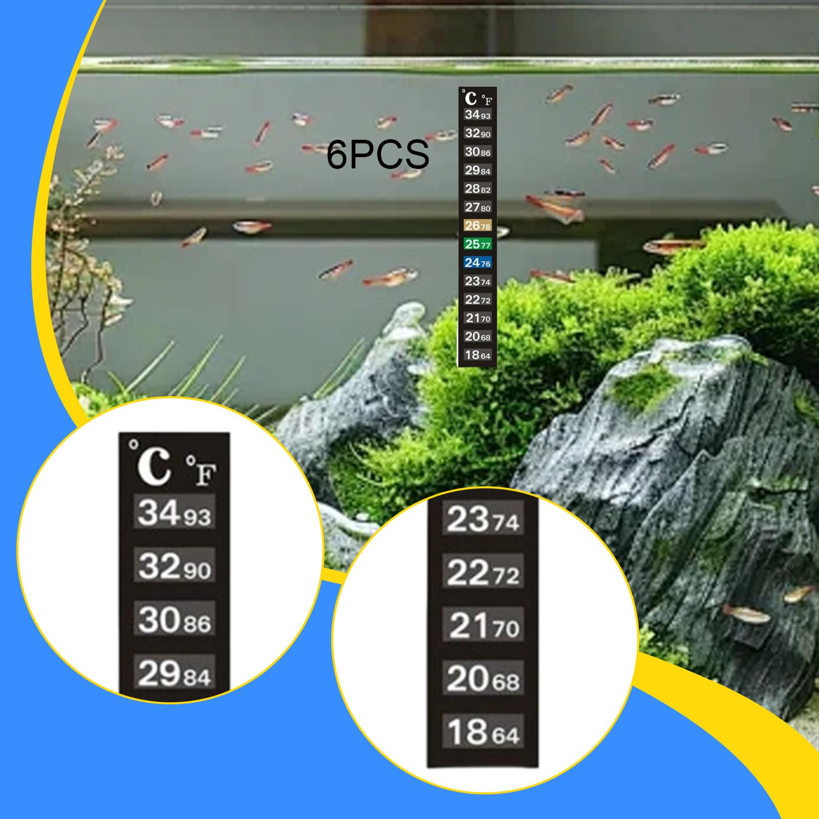 Sticky Aquarium Thermometer St - Planted Aquarium Water Temperature 评论和价格