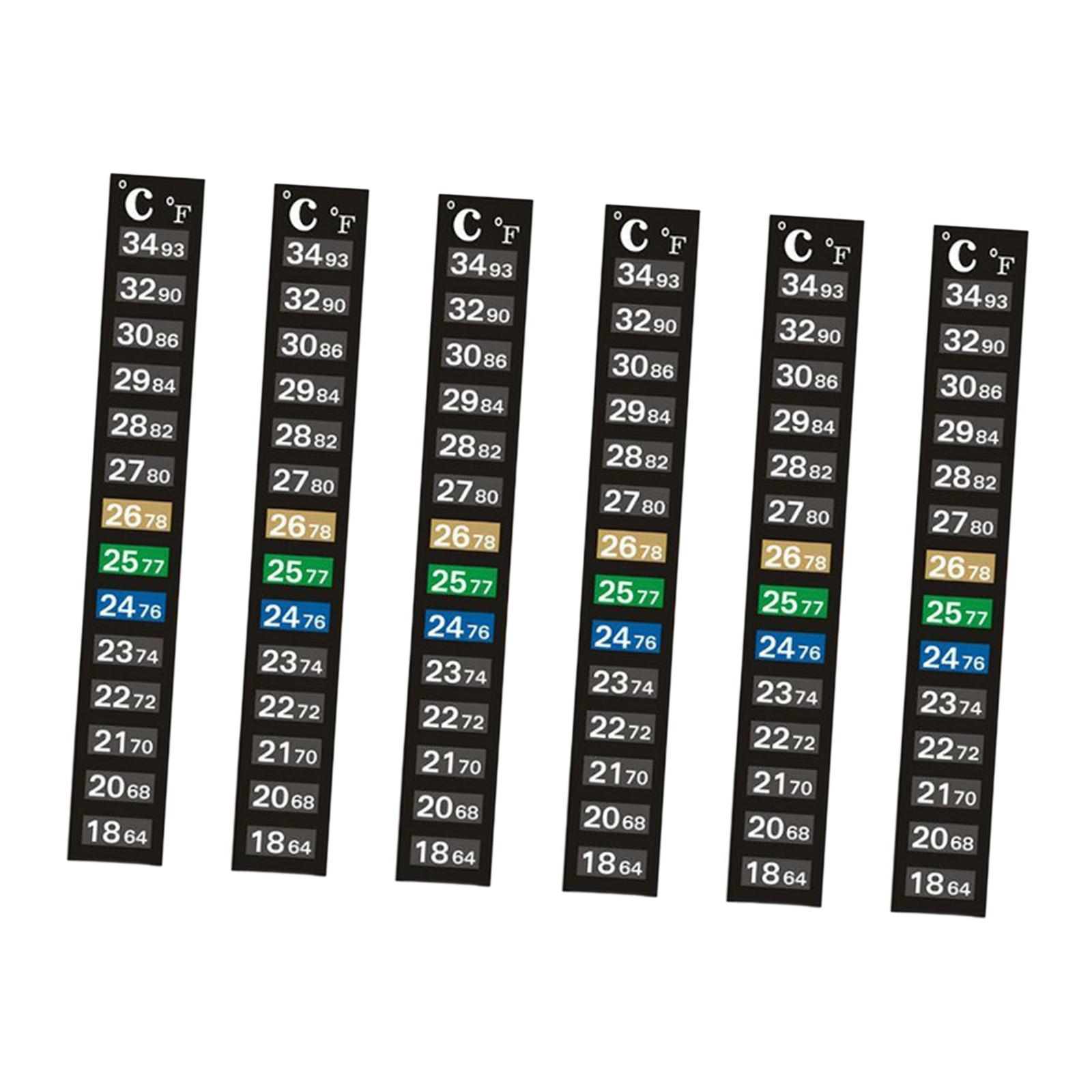 Sticky Aquarium Thermometer St - Planted Aquarium Water Temperature 评论和价格