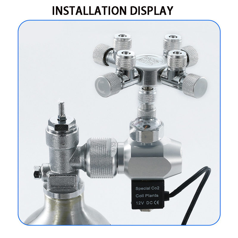 ZRDR fish tank multi-channel C - Co2 Regulator Dual Stage 评论和价格