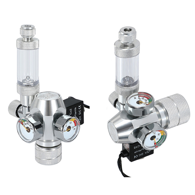 ZRDR DIY Aquarium CO2 Regulato - Co2 Regulator Dual Stage 评论和价格
