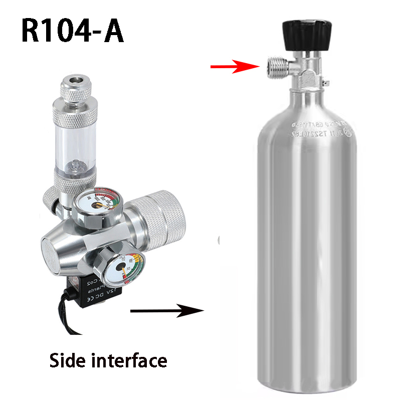 ZRDR DIY Aquarium CO2 Regulato - Co2 Regulator Dual Stage 评论和价格