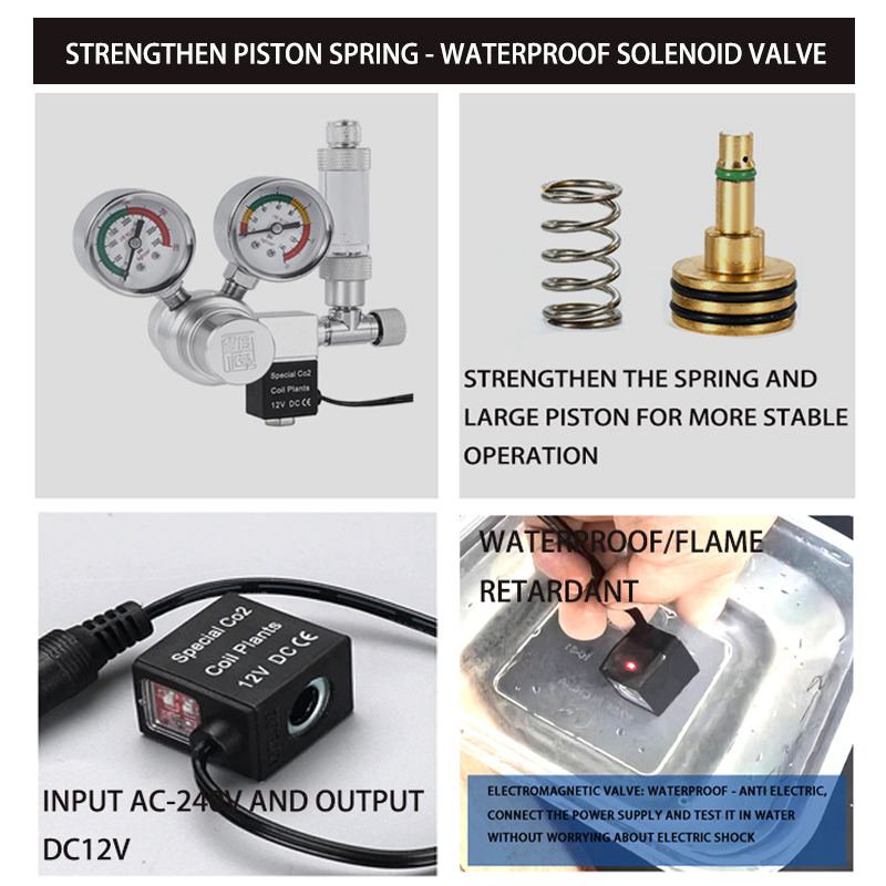 Fish tank co2 pressure reducin - Co2 Regulator Dual Stage 评论和价格
