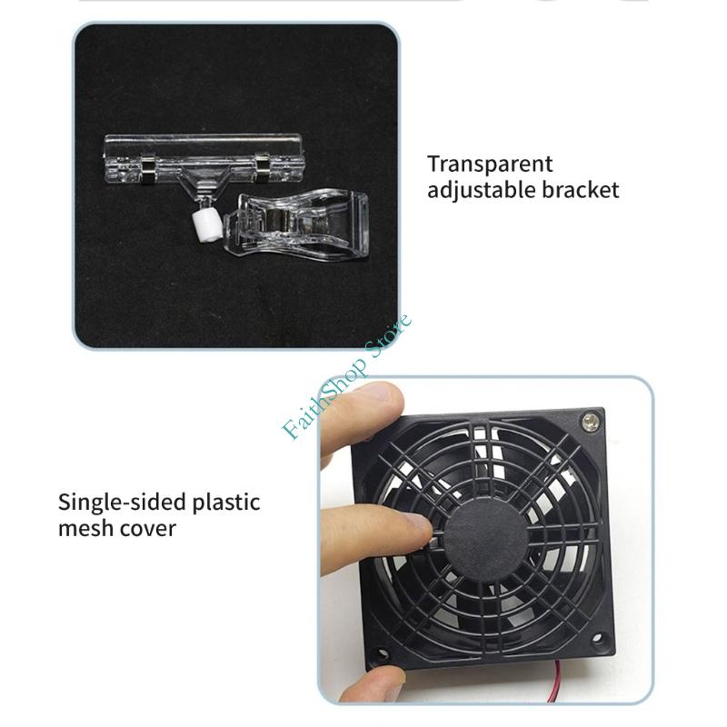 124E FishTank Clip on Cooling  - Planted Aquarium Water Temperature 评论和价格