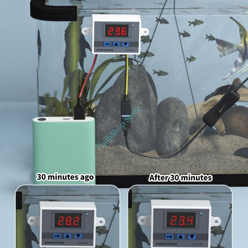 124E FishTank Clip on Cooling  - Planted Aquarium Water Temperature 评论和价格