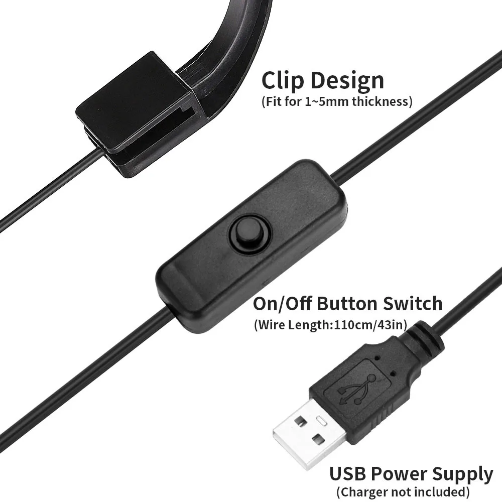 Aquarium Mini Light Led Clip F - Planted Aquarium Water Temperature 评论和价格