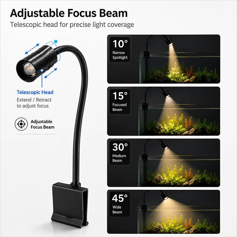 USB LED Aquarium Light Lightin - Planted Aquarium Pendant Light 评论和价格