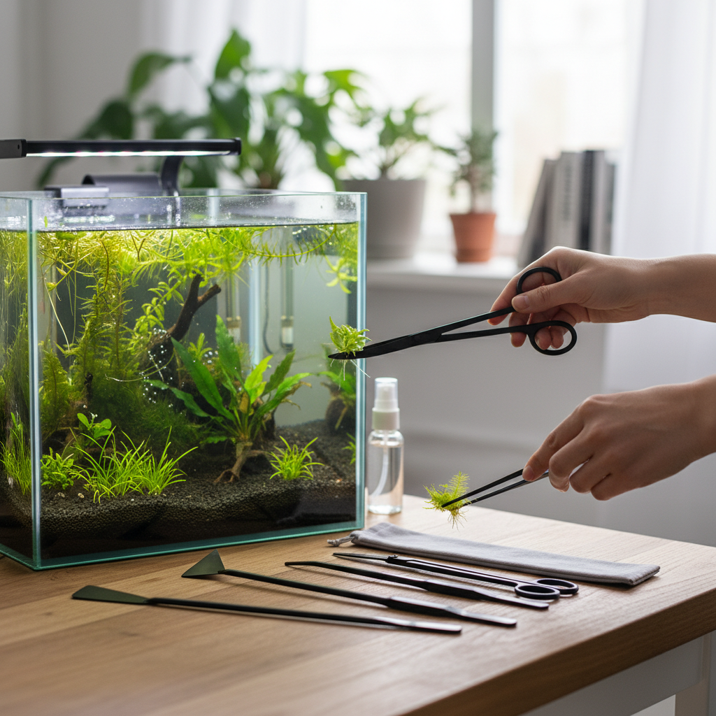 Stainless Steel Aquarium Tools - Planted Aquarium Cleaning Kit 评论和价格