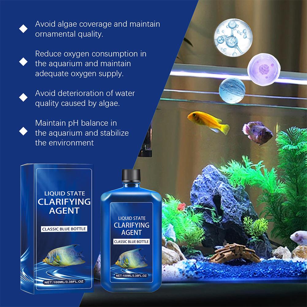 Fish Tank Water Clarifier Clea - Planted Aquarium Algae Control 评论和价格
