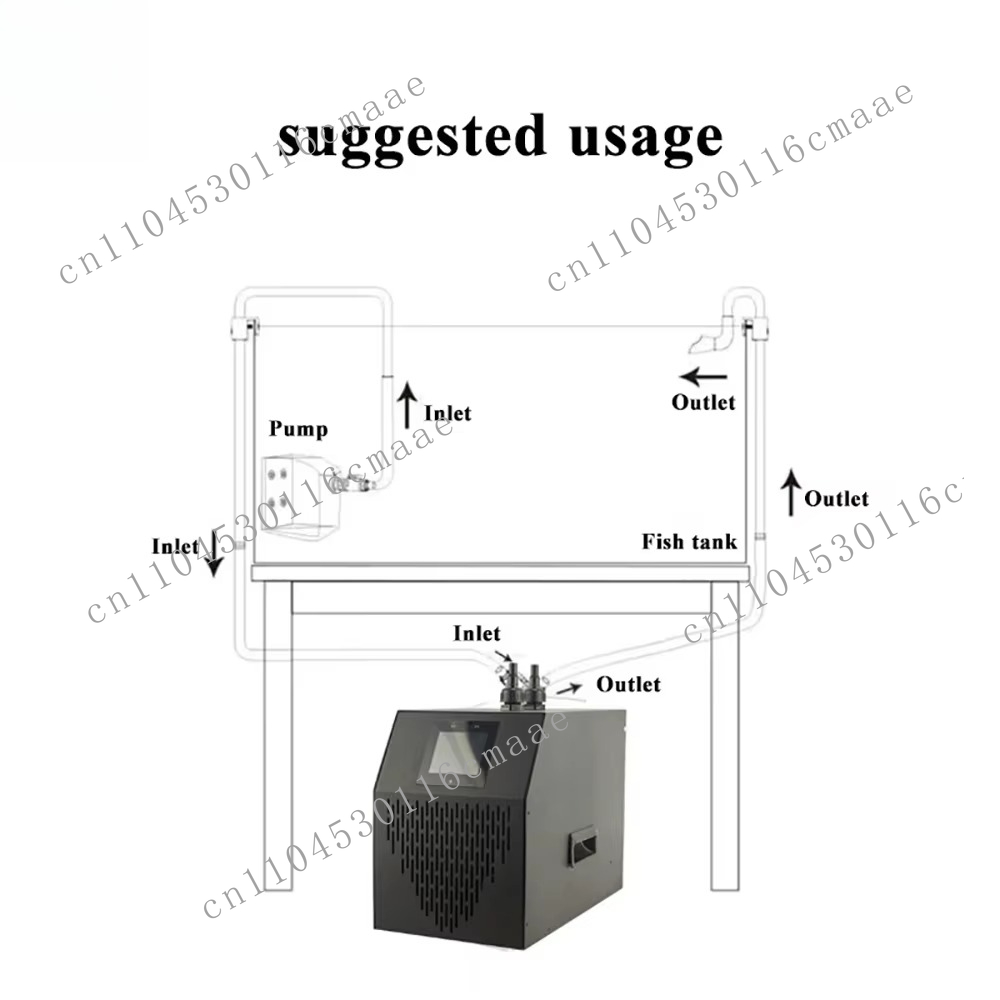 YS 35L-500L Marine Aquarium Wa - Planted Aquarium Water Temperature 评论和价格