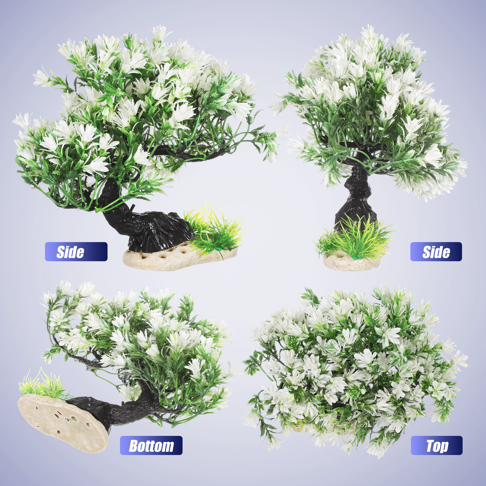 Artificial Aquarium Plants Pla - Aquarium Planted Tree 评论和价格