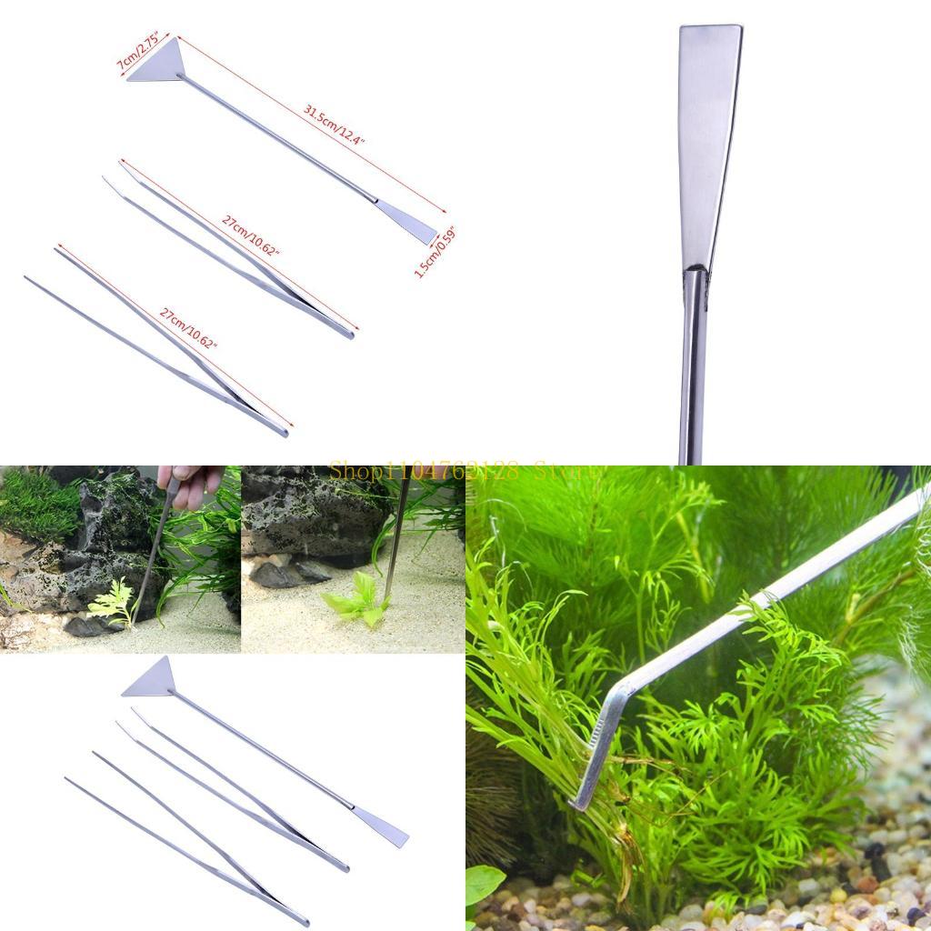 3-Piece Aquarium Tool Kit Stai - Planted Aquarium Cleaning Kit 评论和价格