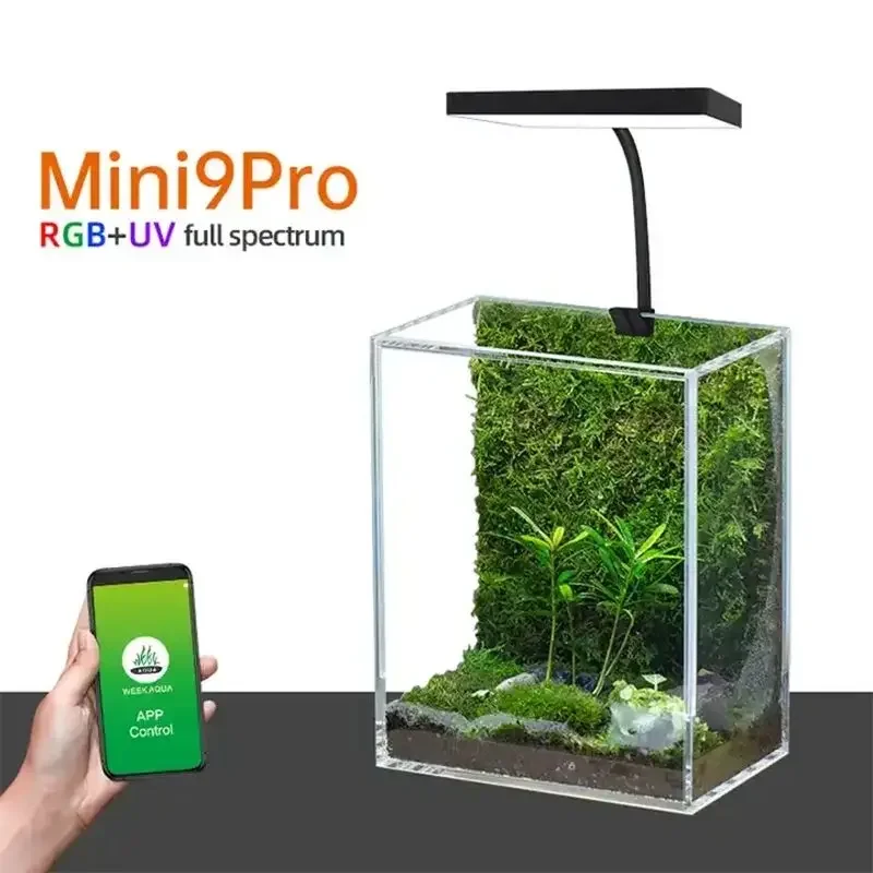 WEEK AQUA Mini 9 Pro USB Nano  - Planted Aquarium Pendant Light 评论和价格