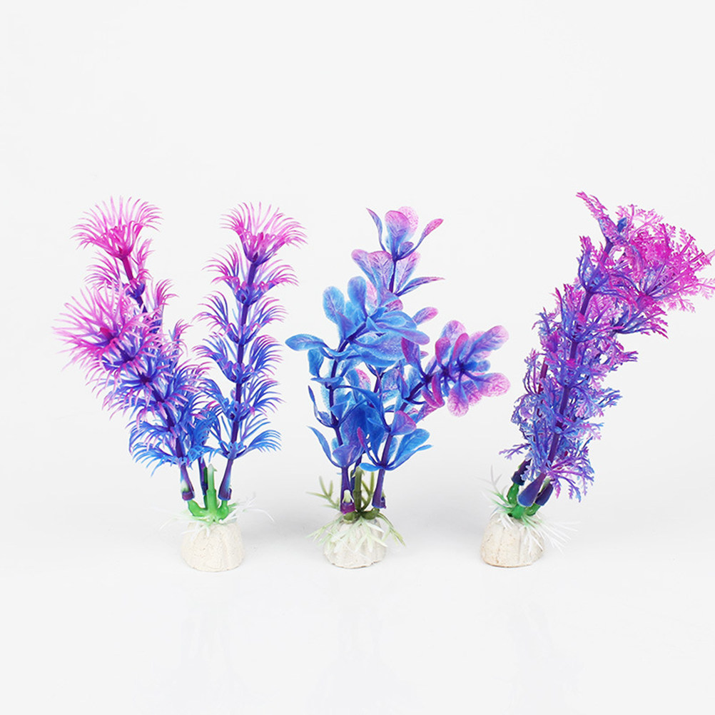 16Pcs Aquarium Artificial Wate - Planted Aquarium Yellow Water 评论和价格