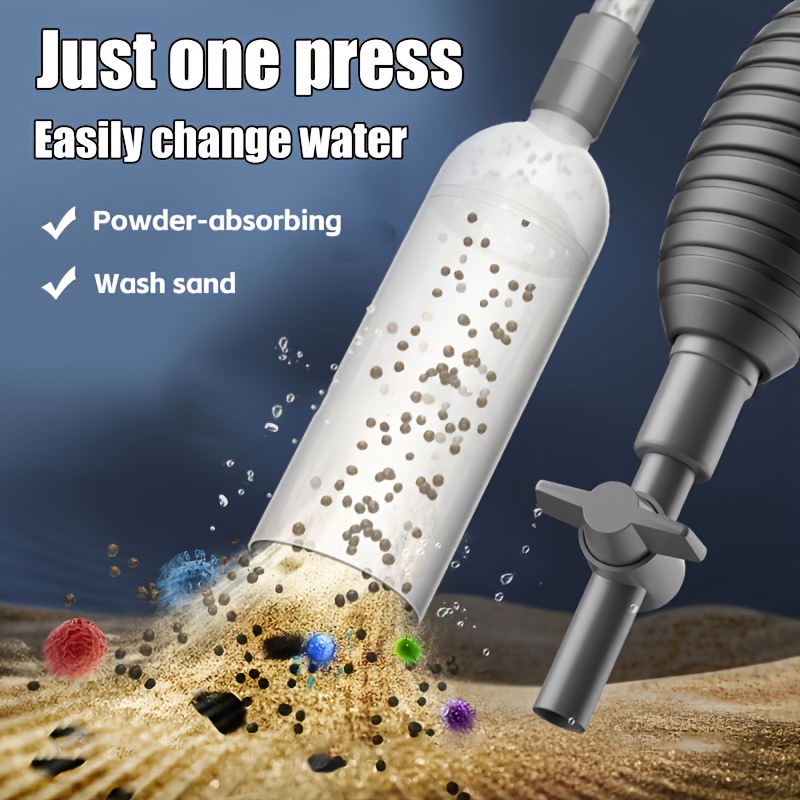 Durable Aquarium Suction Pump  - Planted Aquarium Cleaning Kit 评论和价格