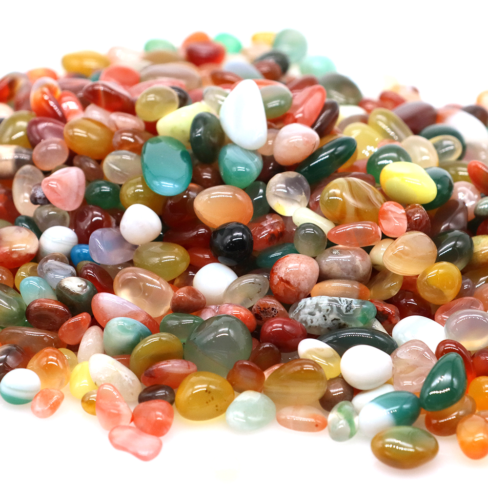 Natural Stone Tumbled Agate Gr - Aquarium Planting Ideas 评论和价格