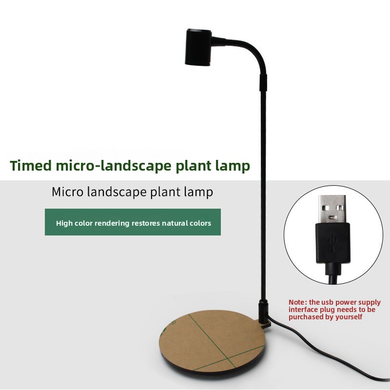 Micro Landscape Plant Lamp LED - Planted Aquarium Pendant Light 评论和价格