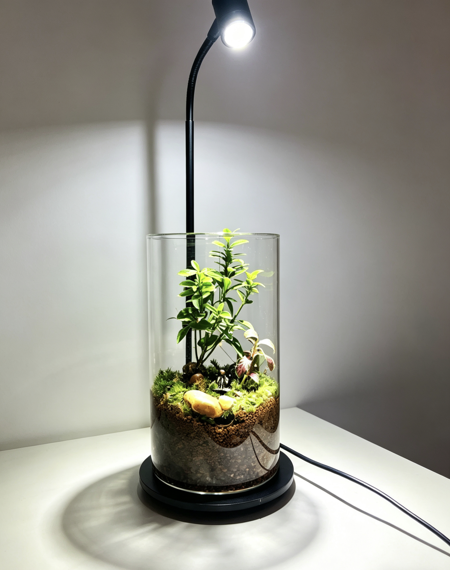 Micro Landscape Plant Lamp LED - Planted Aquarium Pendant Light 评论和价格