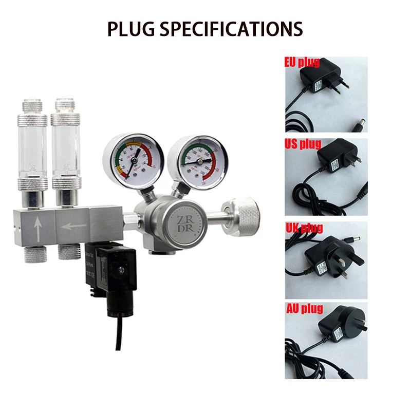Aquarium CO2 regulator CO2 pre - Co2 Regulator Dual Stage 评论和价格