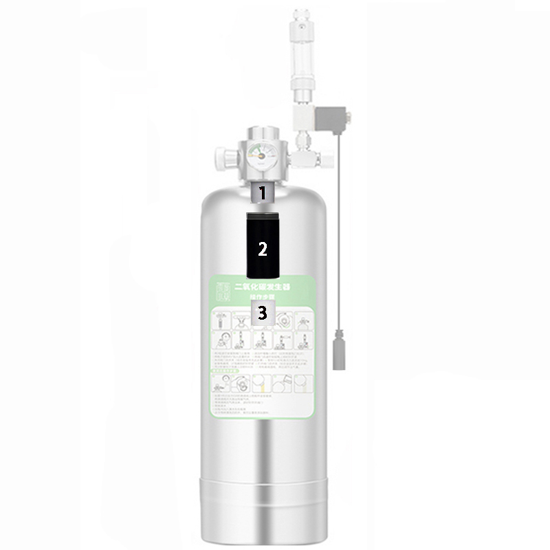 ZRDR Aquarium CO2 Generator Fi - Co2 Regulator Dual Stage 评论和价格