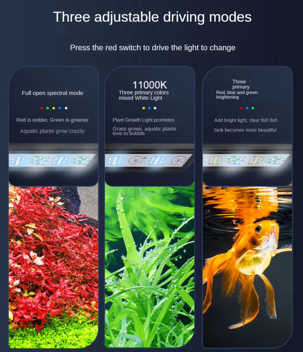Full Spectrum LED Aquarium Lig - Planted Aquarium Algae Control 评论和价格