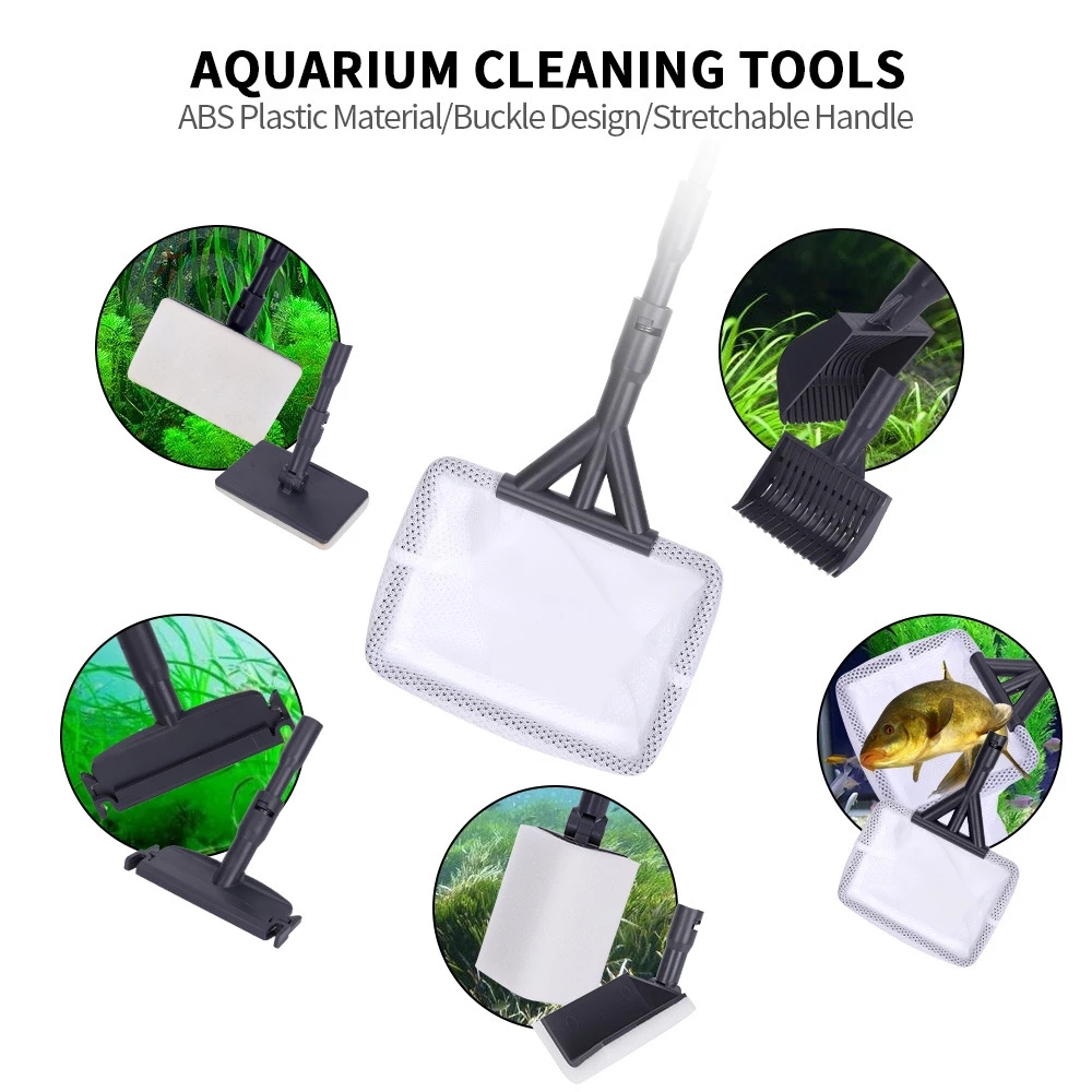 6 in 1 Aquarium Cleaning Tools - Planted Aquarium Cleaning Kit 评论和价格