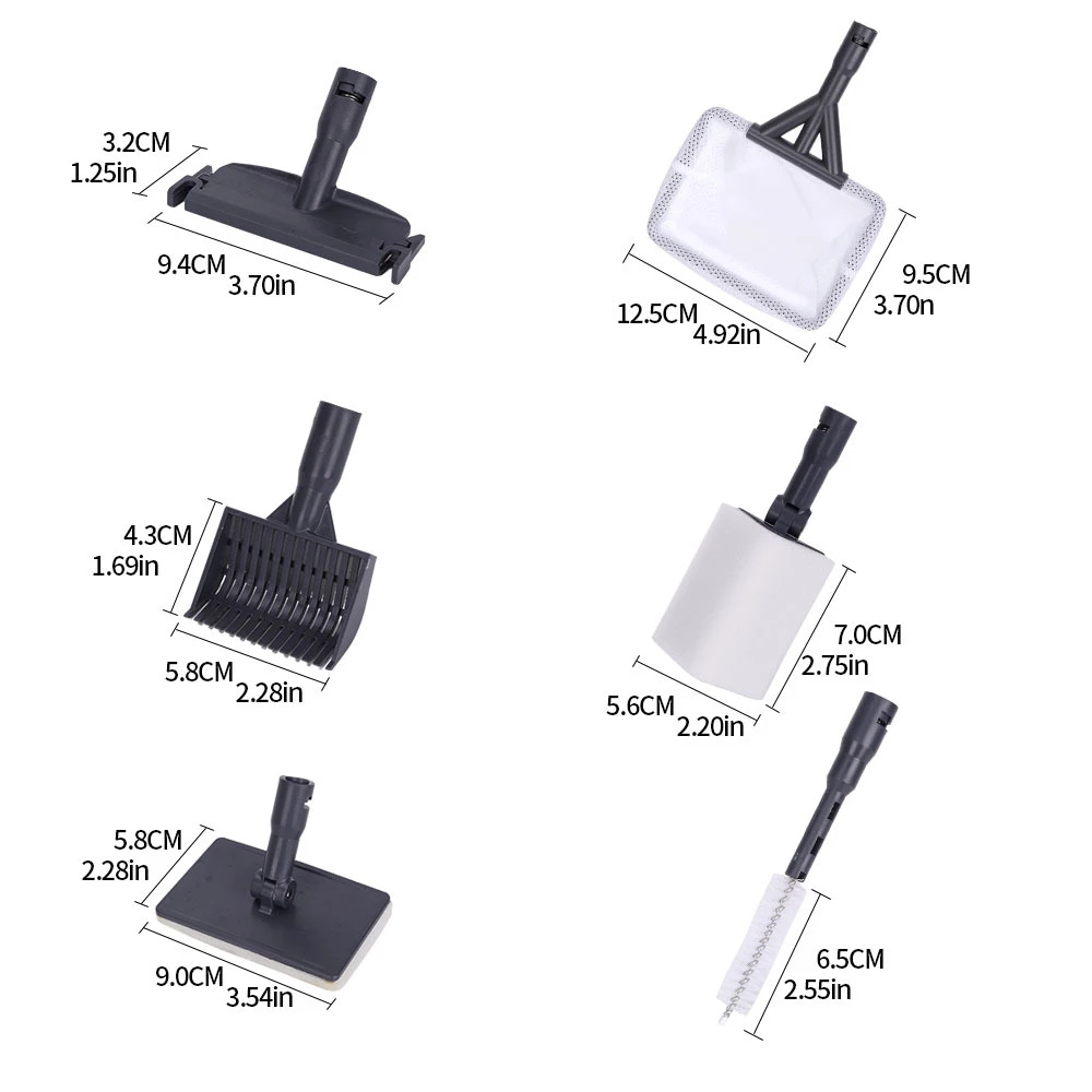 6 in 1 Aquarium Cleaning Tools - Planted Aquarium Cleaning Kit 评论和价格