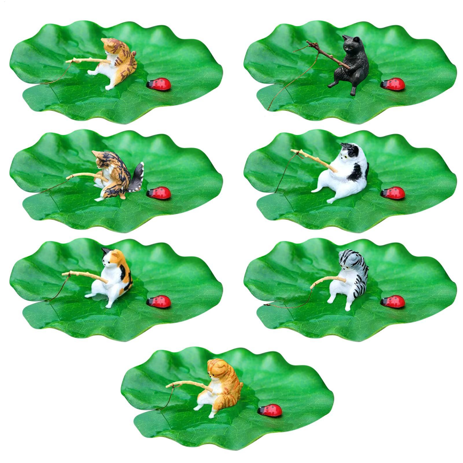 Mini Floating Cat Fishing Lotu - Aquarium Planted Tree 评论和价格