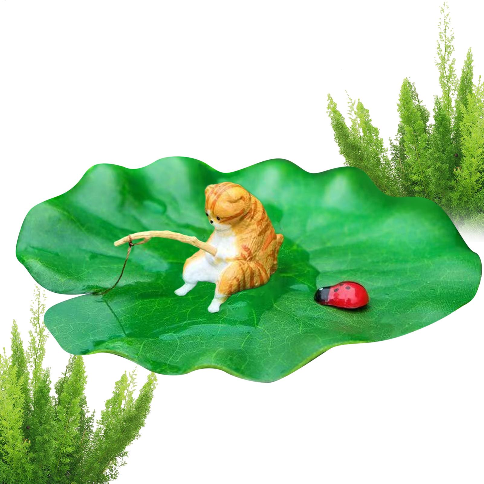 Mini Floating Cat Fishing Lotu - Aquarium Planted Tree 评论和价格
