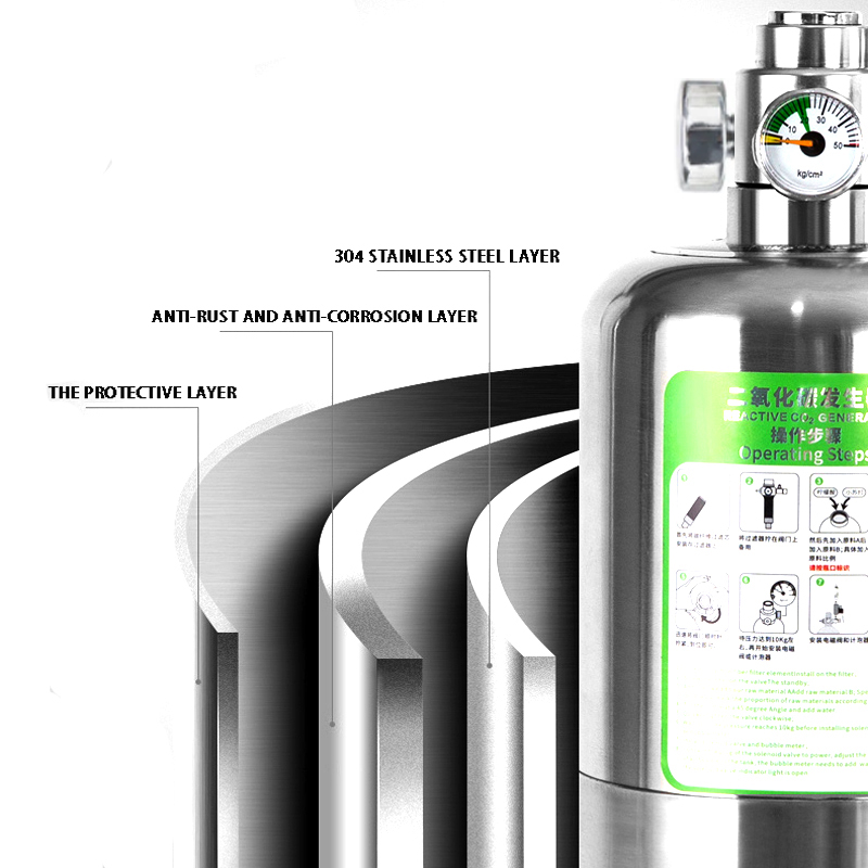 ZRDR Aquarium CO2 Generator Du - Co2 Regulator Dual Stage 评论和价格