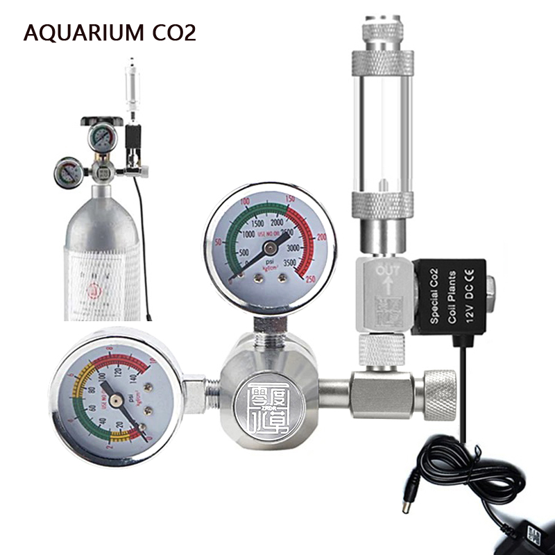 AC100-240V Aquarium CO2 Regula - Co2 Regulator Dual Stage 评论和价格