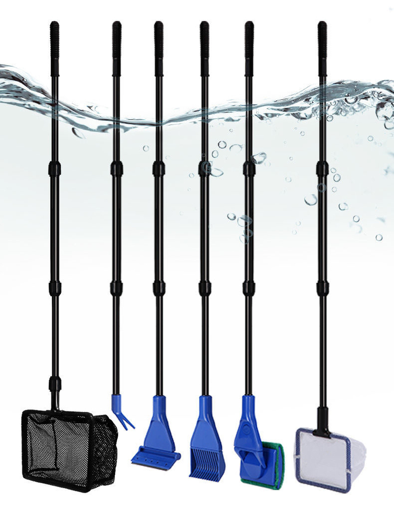 6-IN-1 Aquarium Cleaning Tools - Planted Aquarium Cleaning Kit 评论和价格