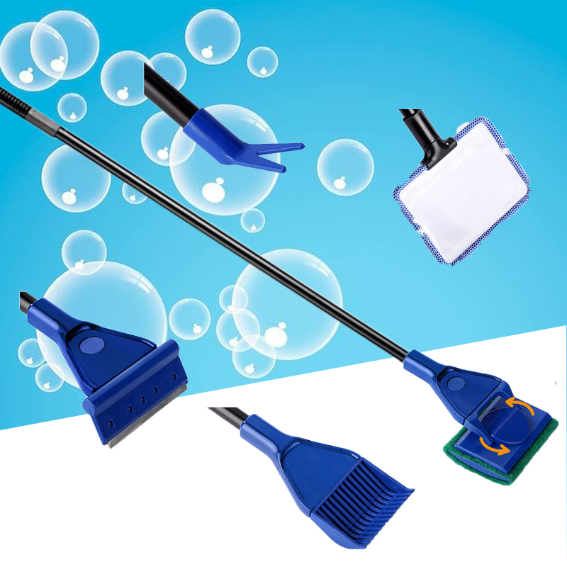6-IN-1 Aquarium Cleaning Tools - Planted Aquarium Cleaning Kit 评论和价格