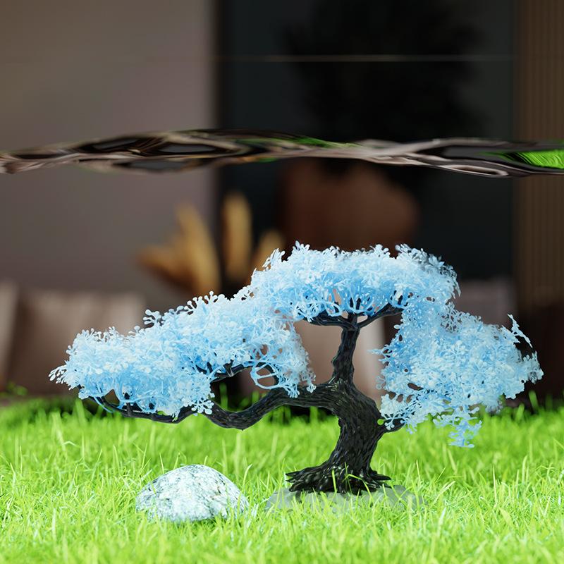 New Simulated Tree Aquarium De - Aquarium Planted Tree 评论和价格